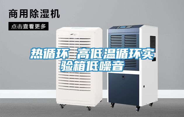 熱循環 高低溫循環實驗箱低噪音