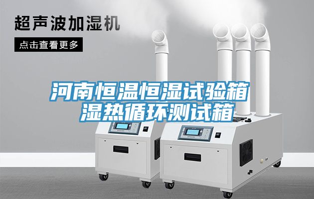 河南恒溫恒濕試驗(yàn)箱 濕熱循環(huán)測(cè)試箱
