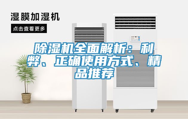 除濕機(jī)全面解析：利弊、正確使用方式、精品推薦