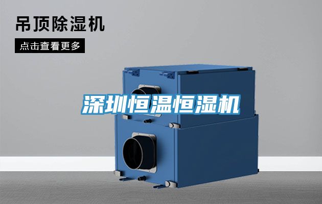 深圳恒溫恒濕機