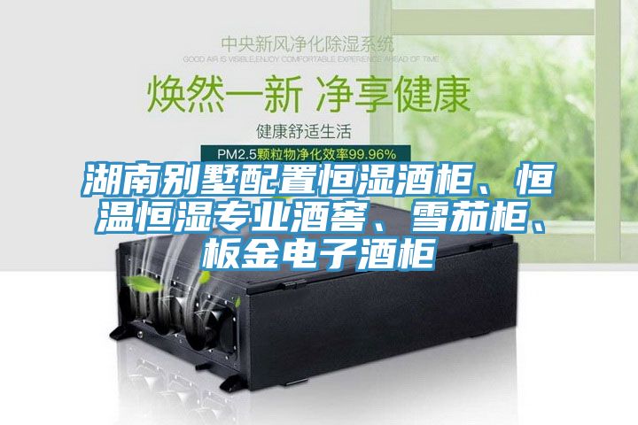 湖南別墅配置恒濕酒柜、恒溫恒濕專業酒窖、雪茄柜、板金電子酒柜