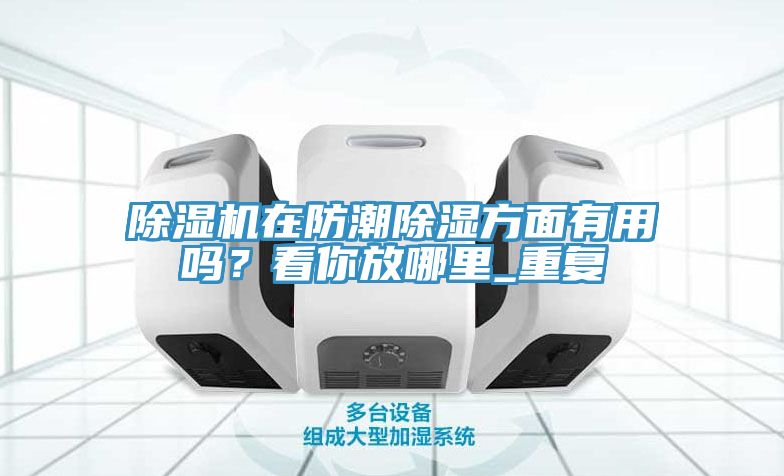 除濕機(jī)在防潮除濕方面有用嗎？看你放哪里_重復(fù)