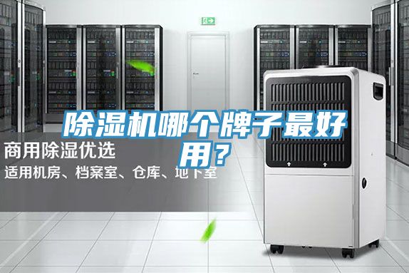 除濕機哪個牌子最好用？