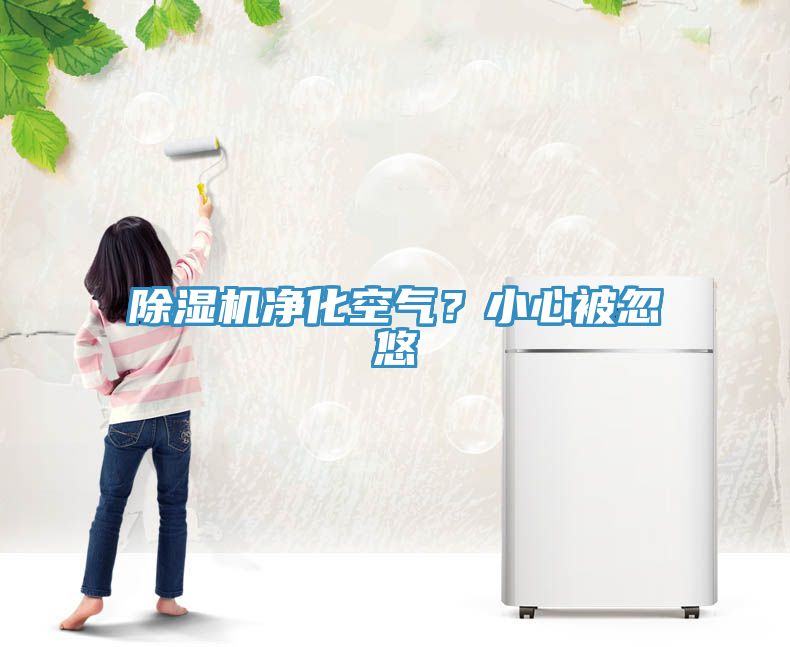 除濕機凈化空氣？小心被忽悠