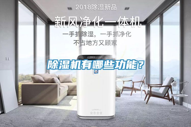 除濕機有哪些功能？