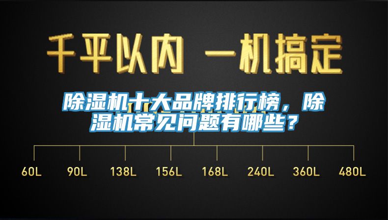 除濕機十大品牌排行榜,除濕機常見問題有哪些?