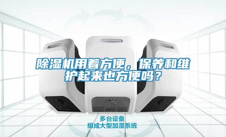 除濕機(jī)用著方便，保養(yǎng)和維護(hù)起來也方便嗎？
