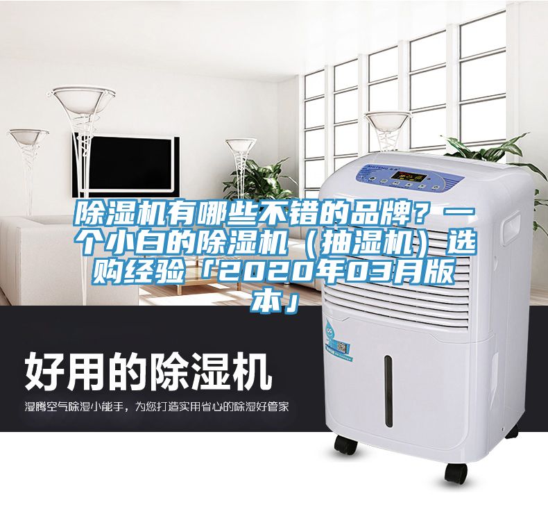 除濕機(jī)有哪些不錯(cuò)的品牌？一個(gè)小白的除濕機(jī)（抽濕機(jī)）選購經(jīng)驗(yàn)「2020年03月版本」