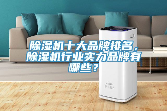 除濕機十大品牌排名，除濕機行業實力品牌有哪些？