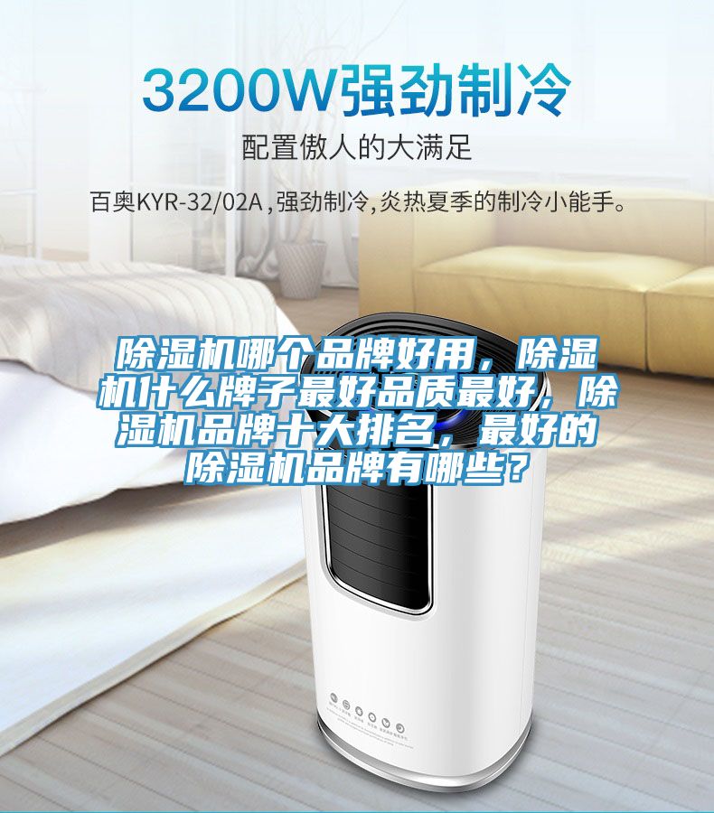 除濕機哪個品牌好用，除濕機什么牌子最好品質最好，除濕機品牌十大排名，最好的除濕機品牌有哪些？