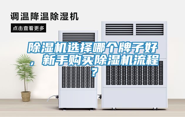 除濕機選擇哪個牌子好，新手購買除濕機流程？