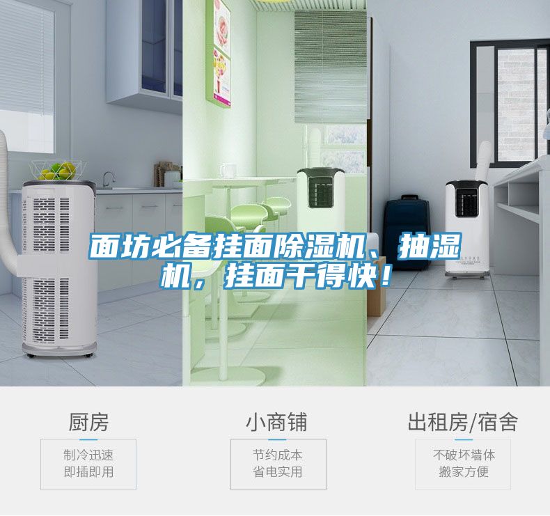 面坊必備掛面除濕機、抽濕機，掛面干得快！
