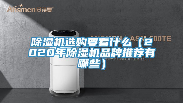 除濕機選購要看什么(2020年除濕機品牌推薦有哪些)