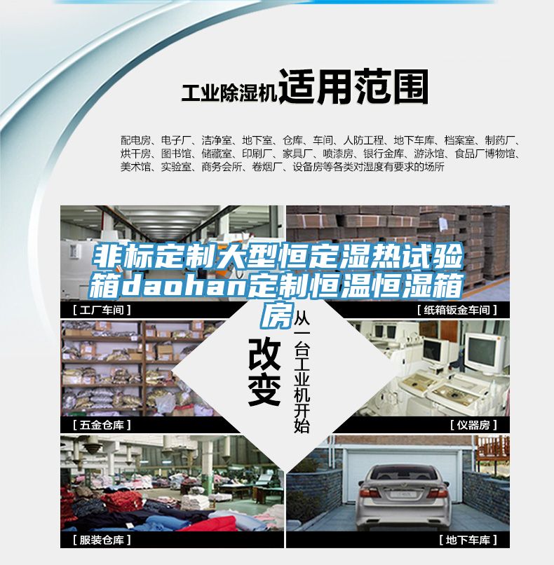非標(biāo)定制大型恒定濕熱試驗箱daohan定制恒溫恒濕箱房