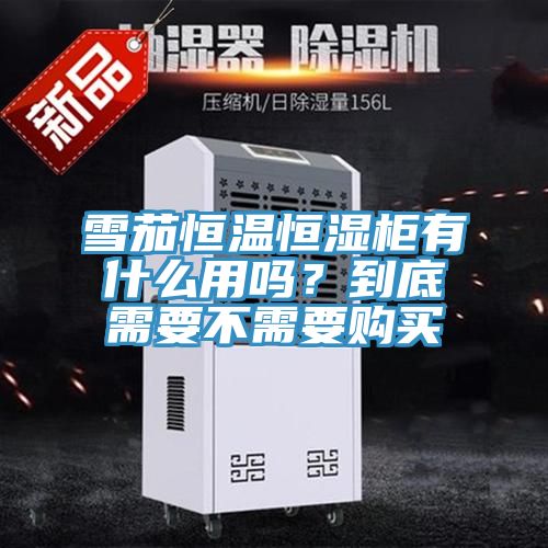雪茄恒溫恒濕柜有什么用嗎？到底需要不需要購買
