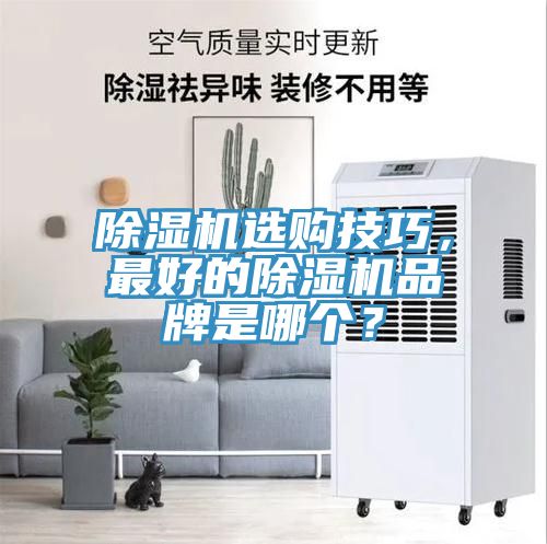 除濕機選購技巧,最好的除濕機品牌是哪個?