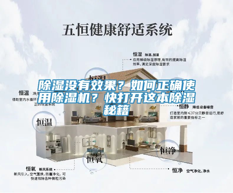 除濕沒有效果？如何正確使用除濕機？快打開這本除濕秘籍