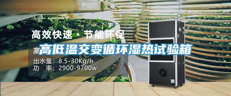 高低溫交變循環(huán)濕熱試驗箱