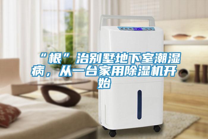 “根”治別墅地下室潮濕病，從一臺家用除濕機開始