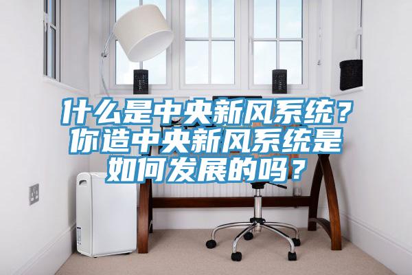 什么是中央新風(fēng)系統(tǒng)？你造中央新風(fēng)系統(tǒng)是如何發(fā)展的嗎？