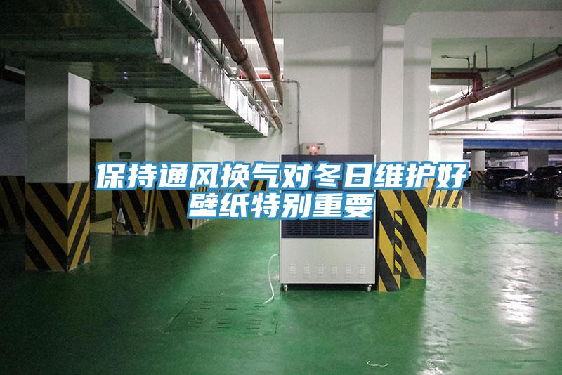 保持通風換氣對冬日維護好壁紙特別重要