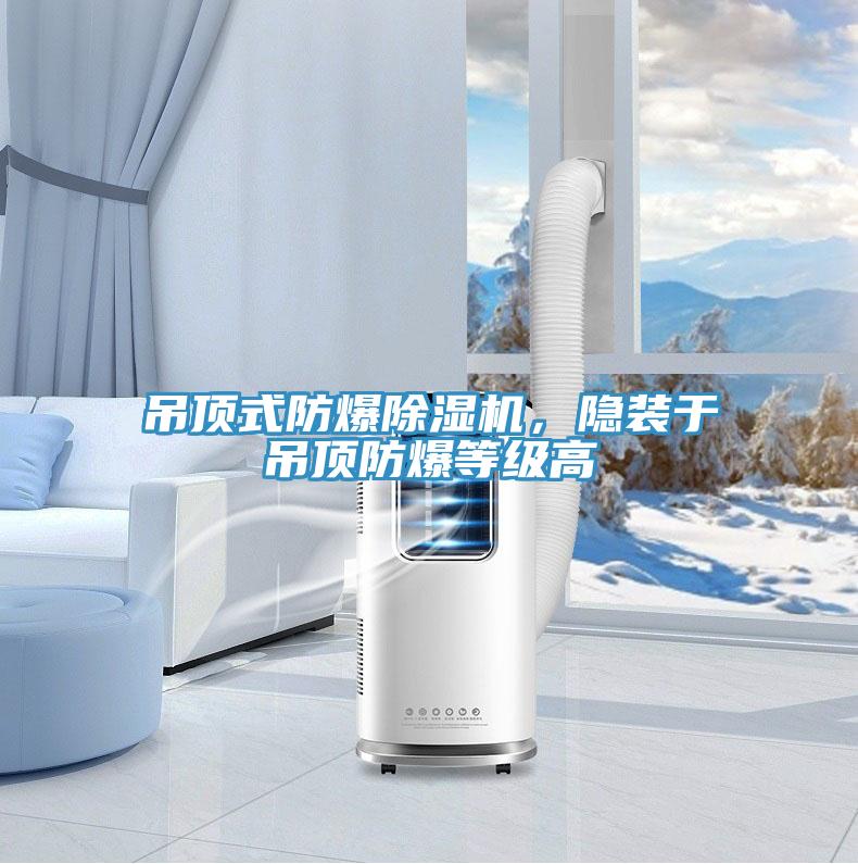 吊頂式防爆除濕機，隱裝于吊頂防爆等級高