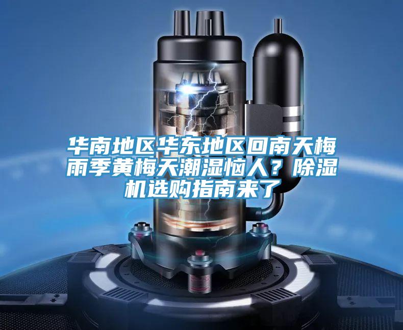 華南地區(qū)華東地區(qū)回南天梅雨季黃梅天潮濕惱人？除濕機(jī)選購(gòu)指南來(lái)了