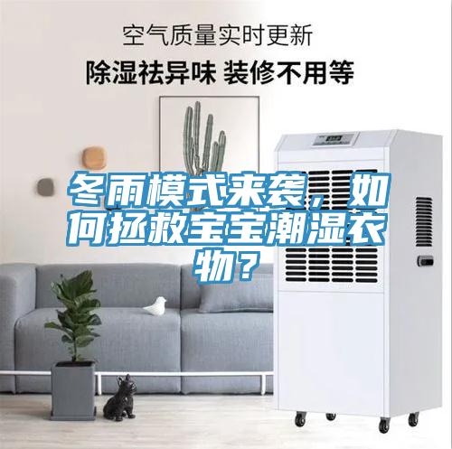 冬雨模式來襲，如何拯救寶寶潮濕衣物？