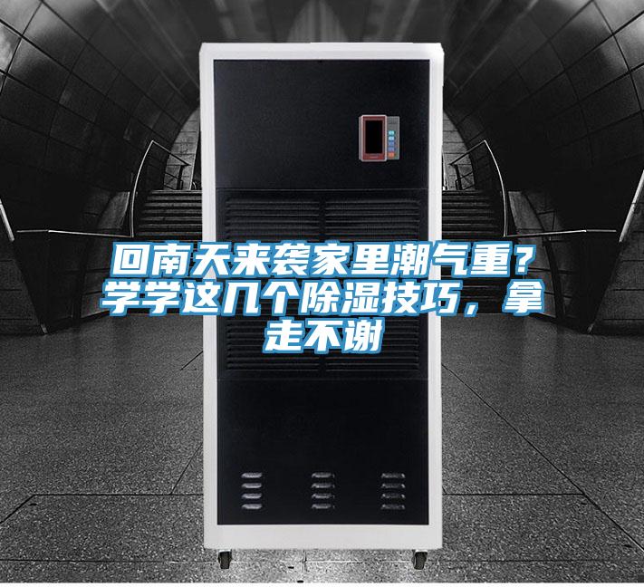 回南天來襲家里潮氣重？學(xué)學(xué)這幾個除濕技巧，拿走不謝
