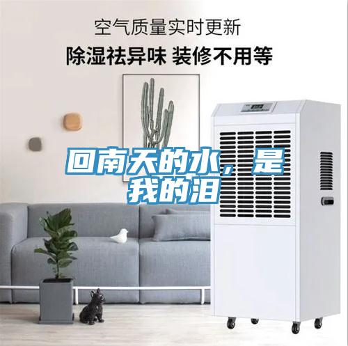 回南天的水，是我的淚